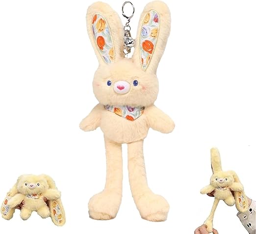 Rabbit Plus Doll Keychain Pendant – Tailored Paw