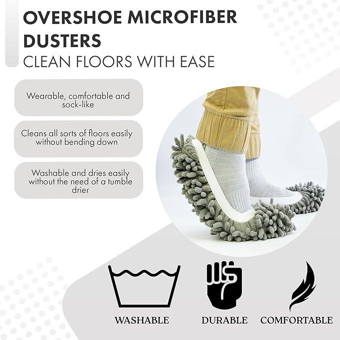 Microfibre Dusting Slippers – Tailored Paw