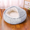 Fluffy Cozycave Dog Bed