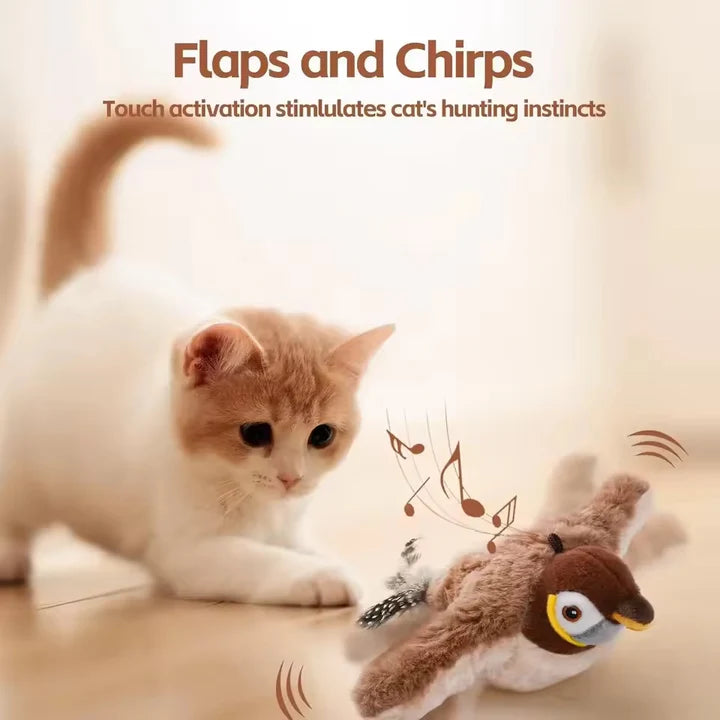 Interactive Flying Bird Cat Toy