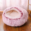 Fluffy Cozycave Dog Bed